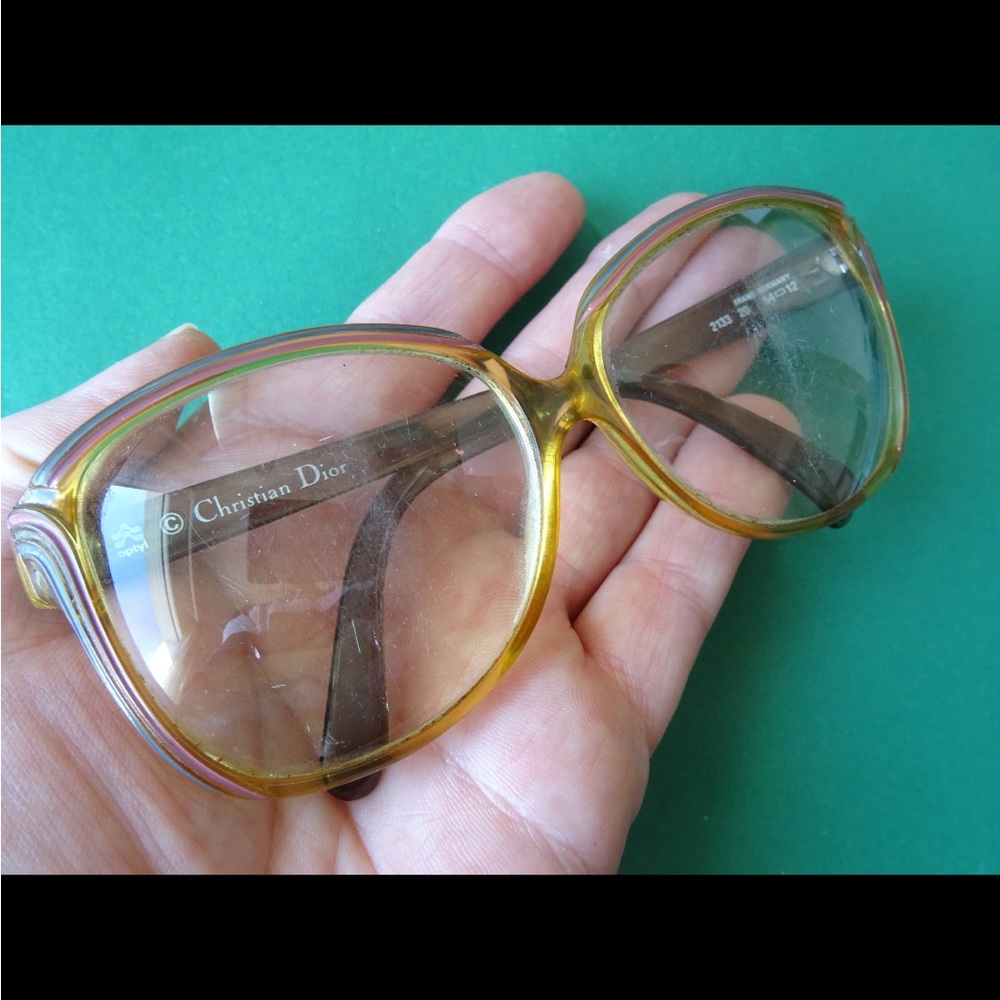 Vintage 70s Dior eyeglasses